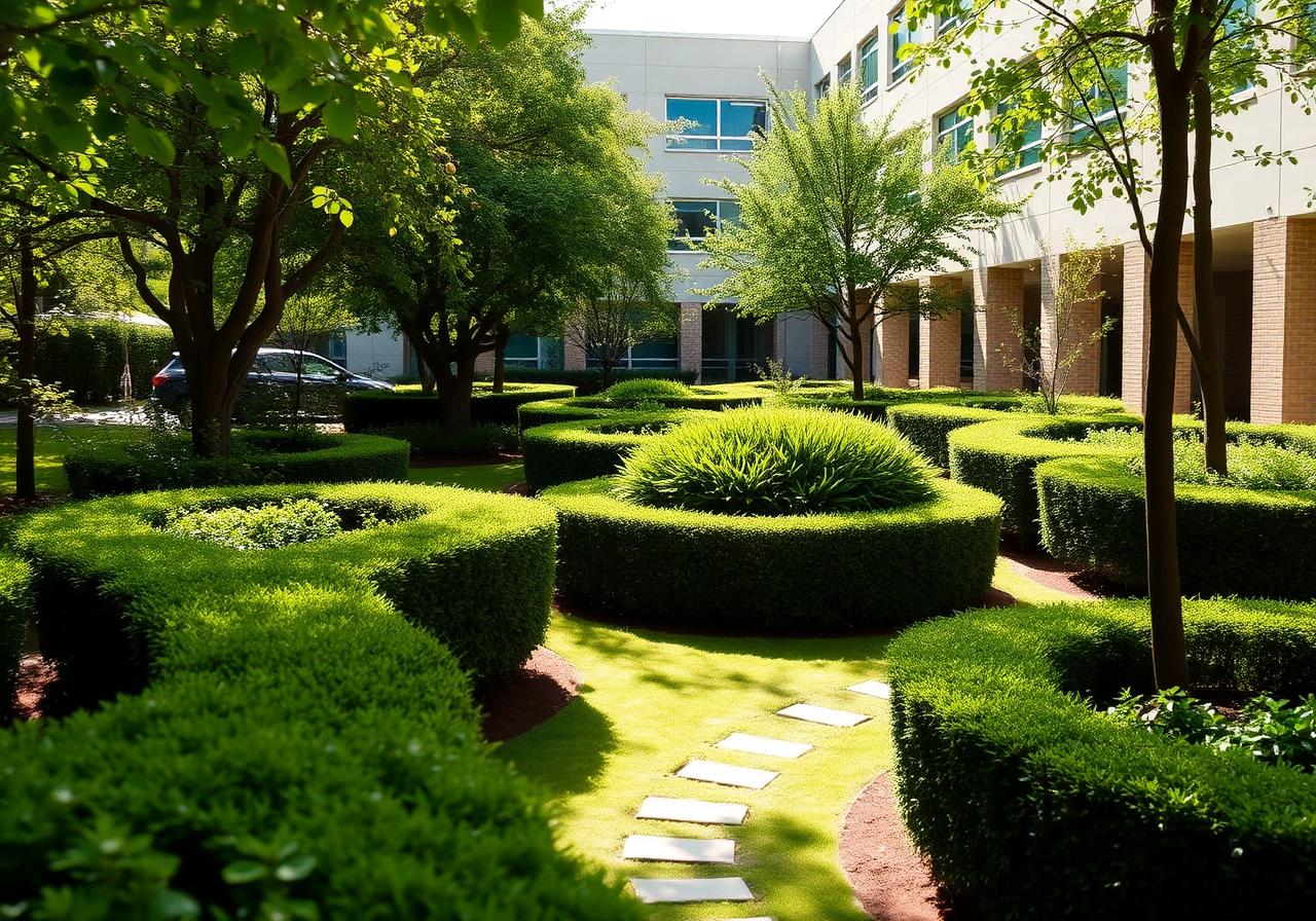 Glengarry hospital garden
